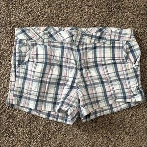 Plaid shorts